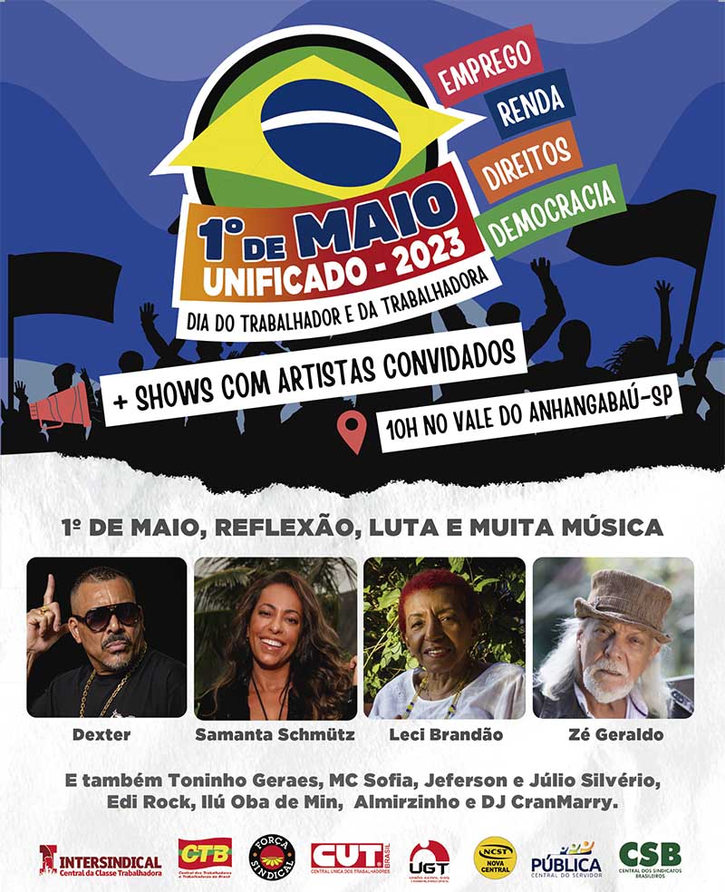 1deMaio2023 Divulgação