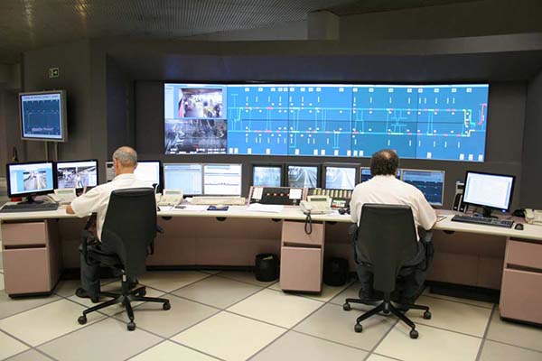 Centro de Controle Operacional Metro SP interna