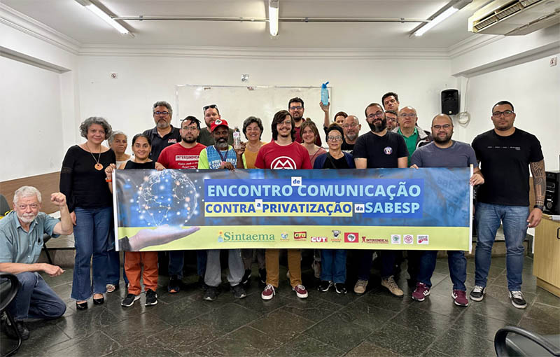 EncontroDeComunicaçãoEmDefesaDaSabesp 020823 Sintaema