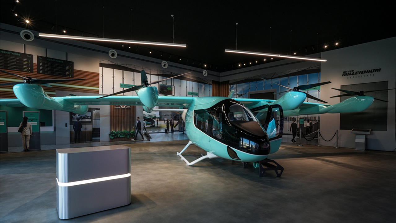 Mockup eVTOL Eve
