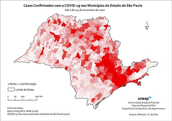 Mapa densidade ponto Casos Confirmados2