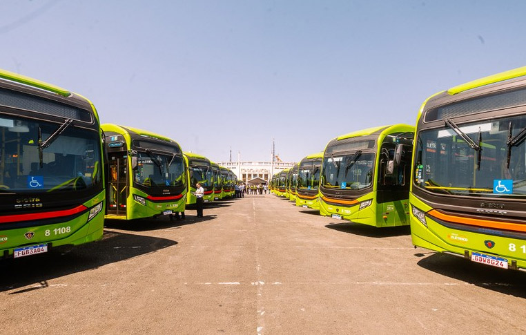 PMSP apresenta 50 novos ônibus elétricos 180823