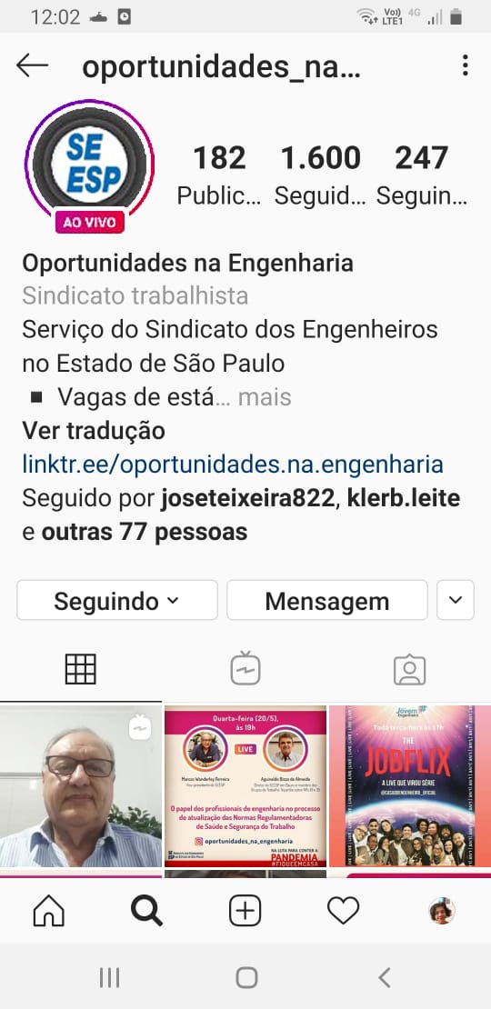 SEESPAoVivoIInsta