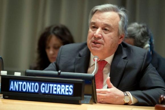 antonio guterres divulgacao onu