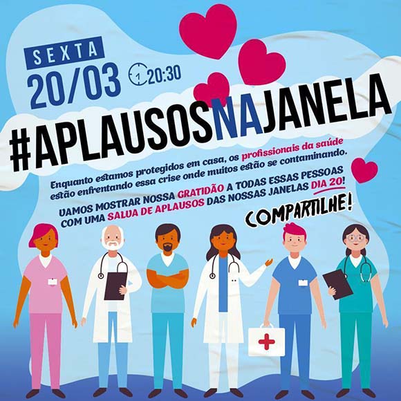 aplausos janela interna