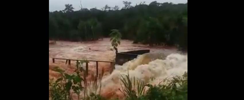 barreira rompida em Mato Grosso