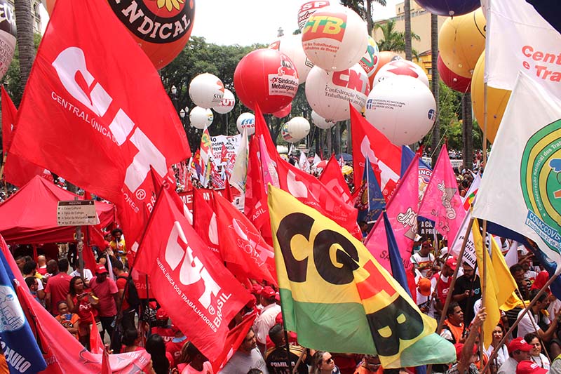 centrais sindicais se reunem MP 873