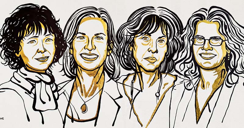 mulheres Premio Nobel montagem Jornal da USP seesp