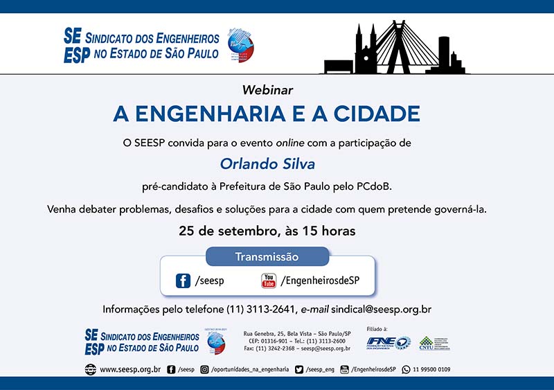 A Engenharia Cidade Webinar Orlando Interna