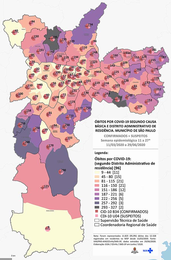 mapa obitos 29 de junho