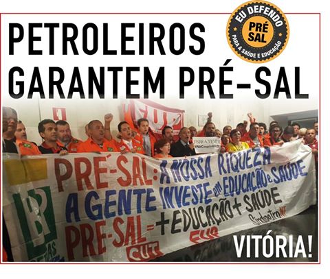 petroleiros pre sal mobilizacao