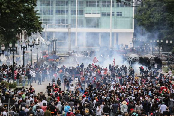 protesto curitiba