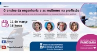 Webinar debate ensino e profissão para as engenheiras