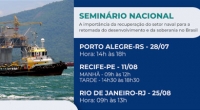 Seminário debate dia 28 recuperação do setor naval