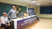 SEESP participa de debate sobre prejuízos ao povo paulista com privatização da Sabesp