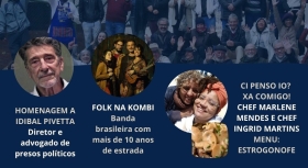 Encontro gastronômico e cultural na Praça Memorial Vladimir Herzog
