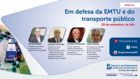 SEESP realiza debate online contra extinção de empresa de transporte metropolitano