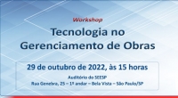 Workshop aborda tecnologia no gerenciamento de obras
