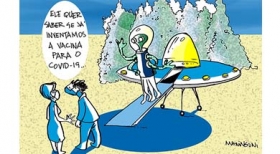 Charge do mês - Vacina da Covid-19