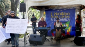 Músicas, encontros e reencontros na Praça Memorial Vladimir Herzog