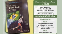 SEESP sedia lançamento do livro “Por um Brasil unido e forte”