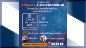 Associado SEESP tem desconto em workshop sobre nova NR1 realizado pela SSO Treinamentos