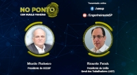 Murilo recebe Ricardo Patah no programa No Ponto