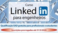 Prorrogado o prazo de inscrição para o curso online “LinkedIn para engenheiros”