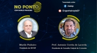 Murilo recebe Antonio Corrêa de Lacerda no programa No Ponto