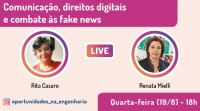 Live debate direitos digitais e combate às fake news