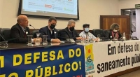 Privatização da Sabesp é uma ofensa à engenharia, afirma Murilo em debate