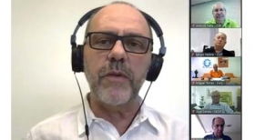 Videoconferência das centrais orienta as bases e dialoga com a população