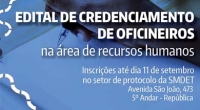 Fundação Paulistana contrata oficineiros na área de RH