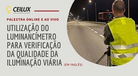 Webinar aborda Norma NBR5101:2021 sobre luminância em vias públicas