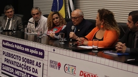 Consultar a população sobre privatização da Sabesp, Metrô e CPTM