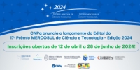 Lançado 17º. Prêmio Mercosul de Ciência e Tecnologia