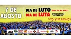 Centrais sindicais convocam atos em todo o País por &#039;Luto e Luta&#039;