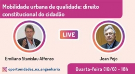 Live debate mobilidade urbana de qualidade como direito do cidadão