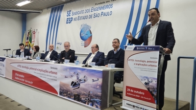 Seminário promovido pelo SEESP debate potencial e desafios do eVTOL