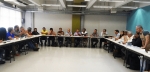 Reunião das centrais sindicais em São Paulo.