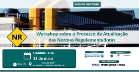 SEESP realiza workshop sobre atualização das normas regulamentadoras