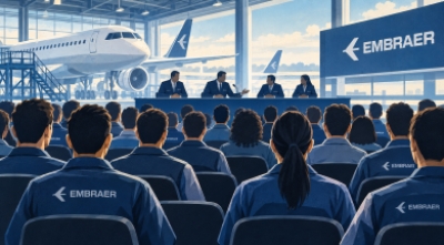 Engenheiros da Embraer deliberam na próxima terça (20/10) sobre proposta para acordo coletivo
