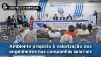 Ambiente propício à valorização dos engenheiros nas campanhas salariais