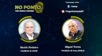 Murilo recebe o presidente da Força Sindical, Miguel Torres