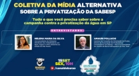 Campanha contra a privatização da Sabesp realiza coletiva com mídias independentes