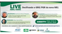 Anest promove live sobre Gerenciamento de Riscos Ocupacionais (GRO)